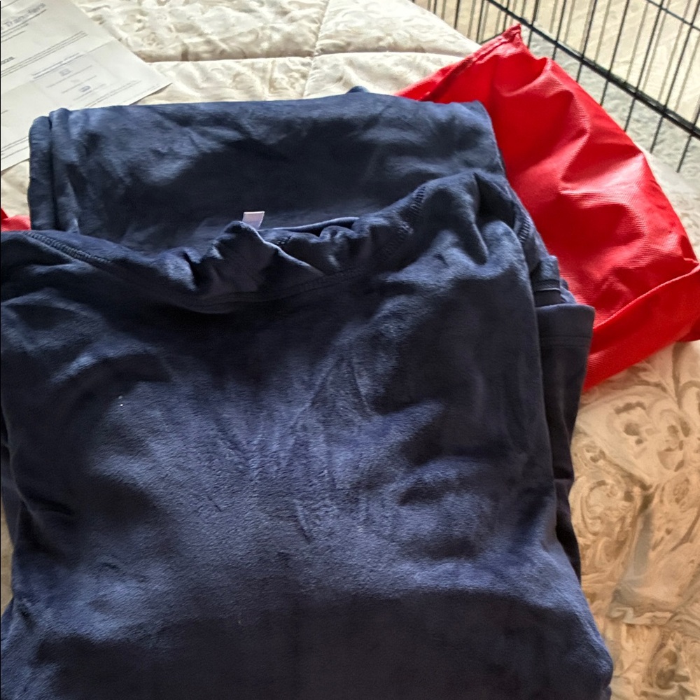 Women's Navy Pajama Set